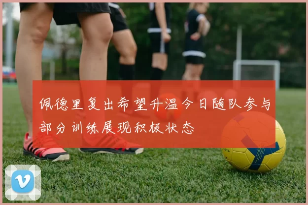 佩德里复出希望升温今日随队参与部分训练展现积极状态